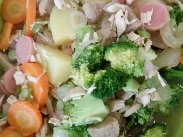 Cara Gampang Menyiapkan Resep Cah brokoli dkk yang Sempurna Anti Ribet, Lezat Sekali