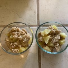 Oatmeal Apple pie? for 1 person (microwave) A picture of Oatmeal Apple pie? for 1 person (microwave).