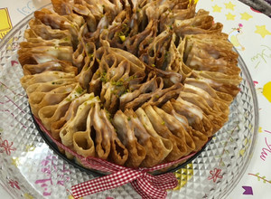 صورة لوصفة حلى السمبوسة