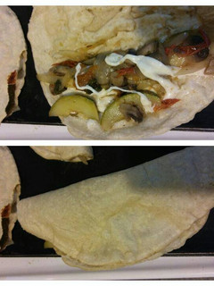 Una foto de Quesadilla con quesillo oaxaqueño
