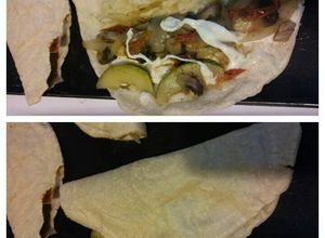 Una foto de Quesadilla con quesillo oaxaqueño