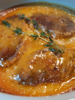 Una foto de Gratinado ibérico de chorizo