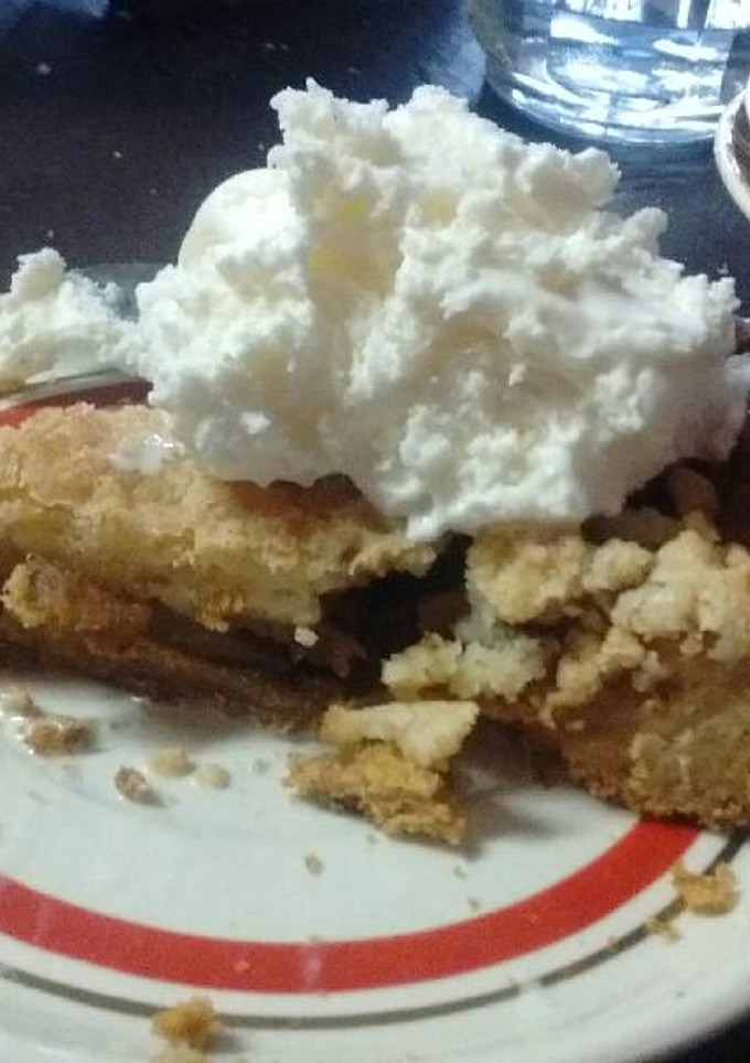 Una foto de Tarta de manzanas con crumble