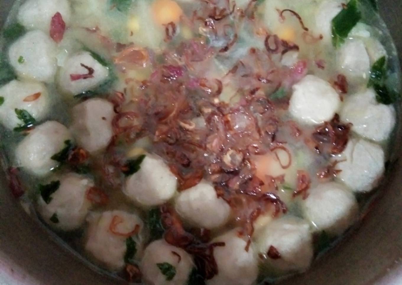 Cara bikin sayur soup bakso kesukaan anak2 dan suami