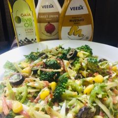 A picture of Winter special green veggies salad.