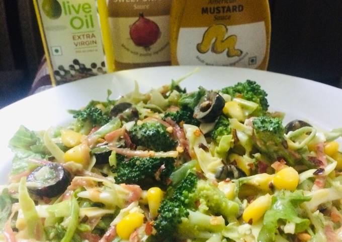 Recipe of Homemade Winter special green veggies salad