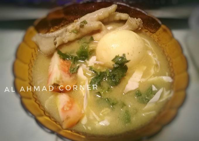 Soto Ceker Ayam Mantul