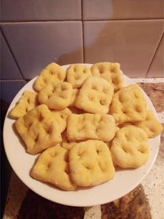 Una foto de Galletitas de queso y mostaza