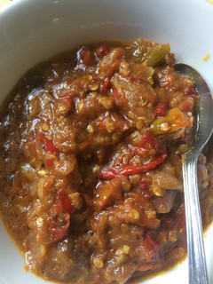 Foto resep Sambal terasi tomat goreng