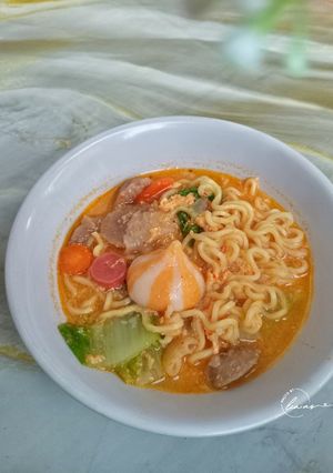 Foto resep Seblak Mie Simple