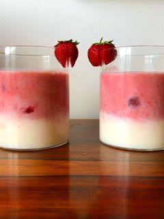 Foto de Milkshake de Morango #morango
