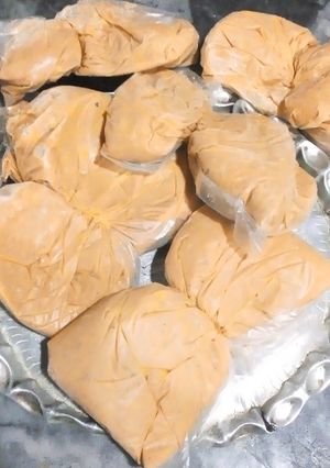 A picture of Chicken Seekh kabab masalah qeemah.