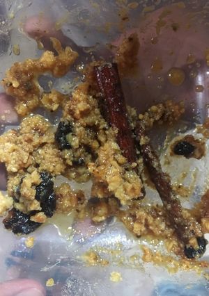 Una foto de Dulce de leche cortada