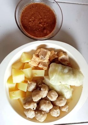 Foto resep Shomay saos kacang