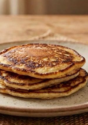 Una foto de Pancakes de avena sin leche ni aceite🥞💫