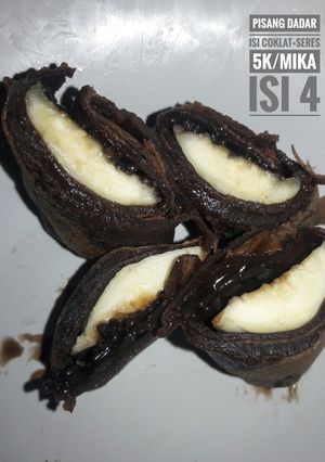 Foto resep Pisang dadar coklat