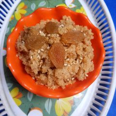 Sattu Halwa A picture of Sattu Halwa.