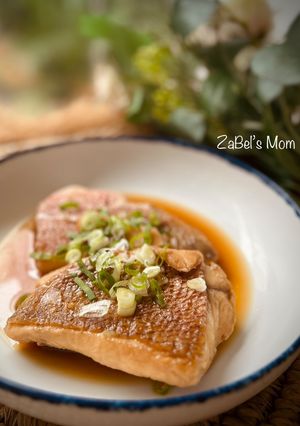 Foto resep ❤️ Tim ikan Kakap ala Jepang