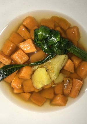 Foto resep Ubi kuning kuah jahe