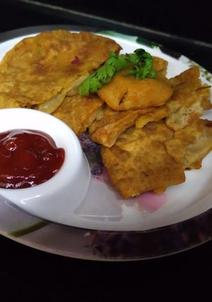 A picture of Aloo poori.