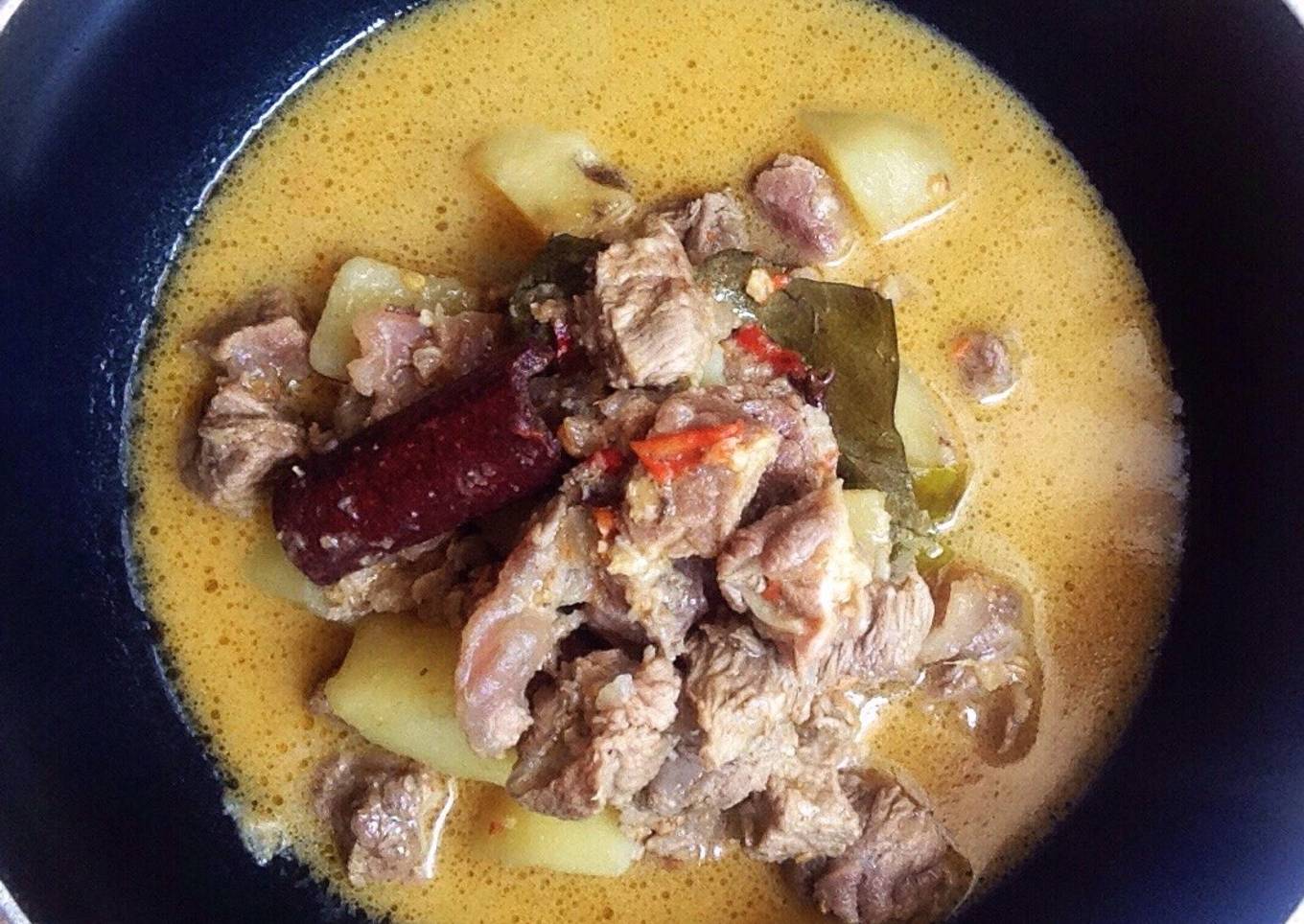 Gulai Cincang Sapi