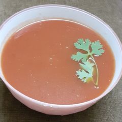 A picture of Tomato soup.