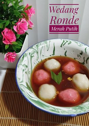Foto resep Wedang Ronde Merah Putih