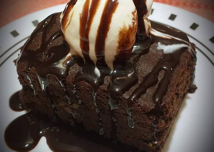 Healthy Dark Chocolate Brownie