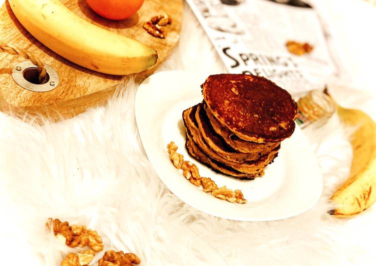 PANQUECAS DE AVEIA E NOZES!! 🥞☕️