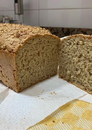 Una foto de Pan integral sin amasado