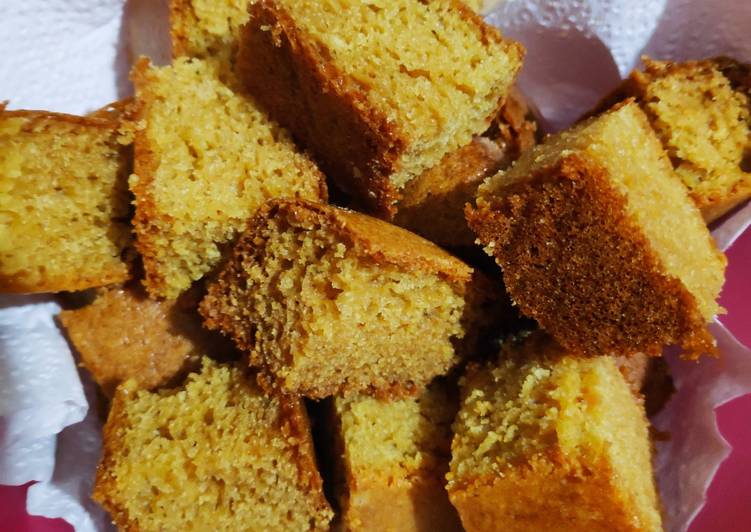 Wheat flour sponge cake