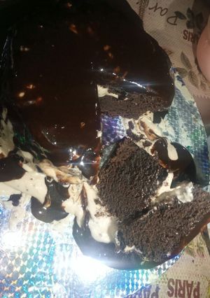 A picture of Chocolate cake.