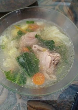 Foto resep Spicy chicken soup