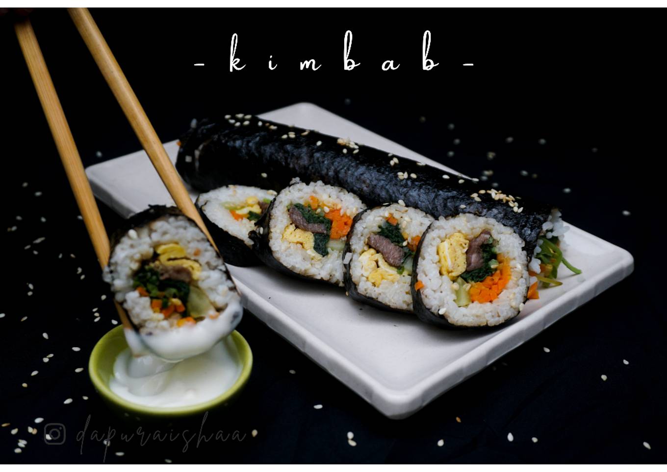 Gimbab / Kimbab Homemade