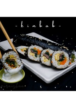 Foto resep Gimbab / Kimbab Homemade