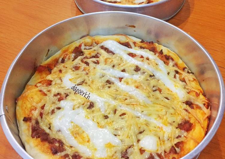 Pizza (Tanpa Mixer, Tanpa Ulen)