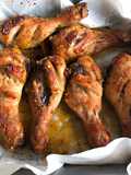 Gà nướng mật ong xả