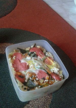 Foto resep Tahu Kukus Sayur untuk diet