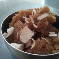 A picture of Rajgira Halwa.