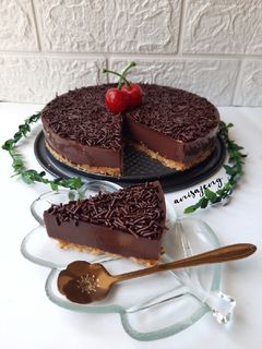 Foto resep 21. Puding coklat crust / kue coklat