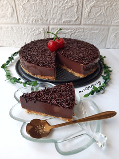 Foto resep 21. Puding coklat crust / kue coklat