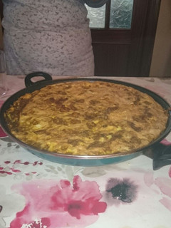 Una foto de Arroz con costra