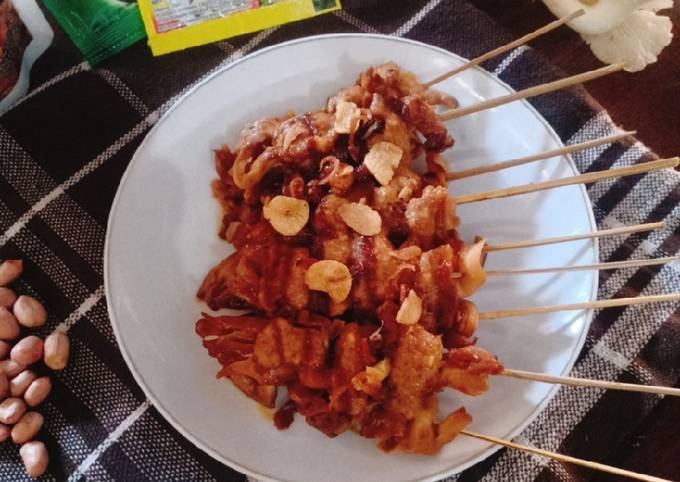 Resep: Sate Jamur Tiram Yang Mudah