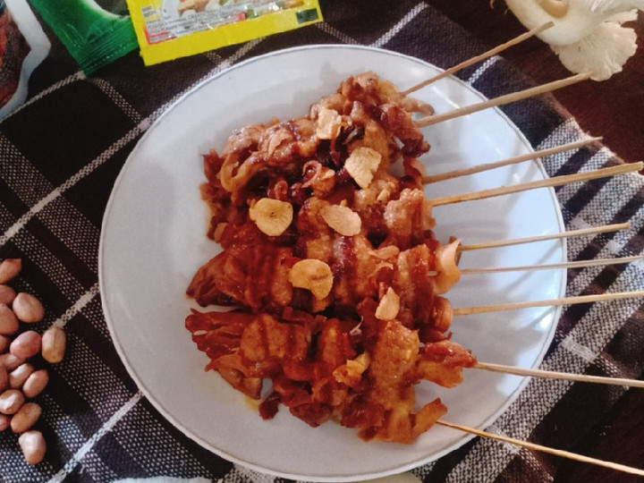 Resep: Sate Jamur Tiram Yang Mudah