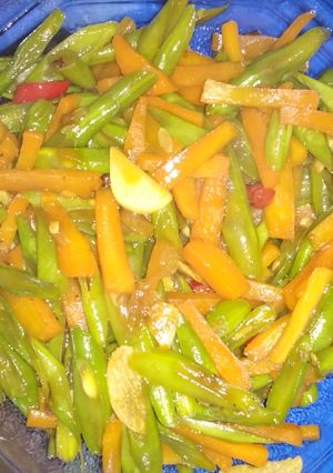 Foto resep Tumis buncis wortel saus tiram