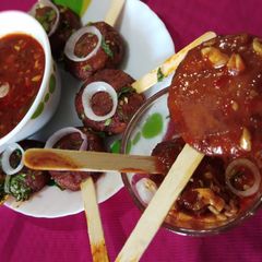 A picture of Veg lolipop.