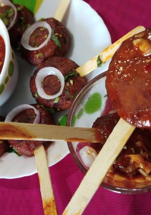 A picture of Veg lolipop.