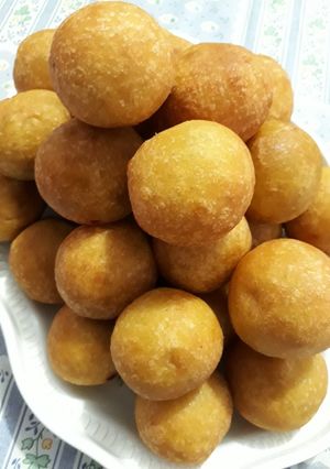 Foto resep Bola Ubi isi Kacang Tanah