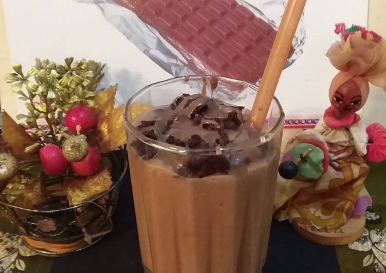 Steps to Prepare Speedy Chocolate Mocha Shake