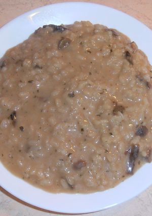 Φωτογραφία της συνταγής Risotto με μανιτάρια porcini. Γιατί και οι φοιτητές έχουν ψυχή!